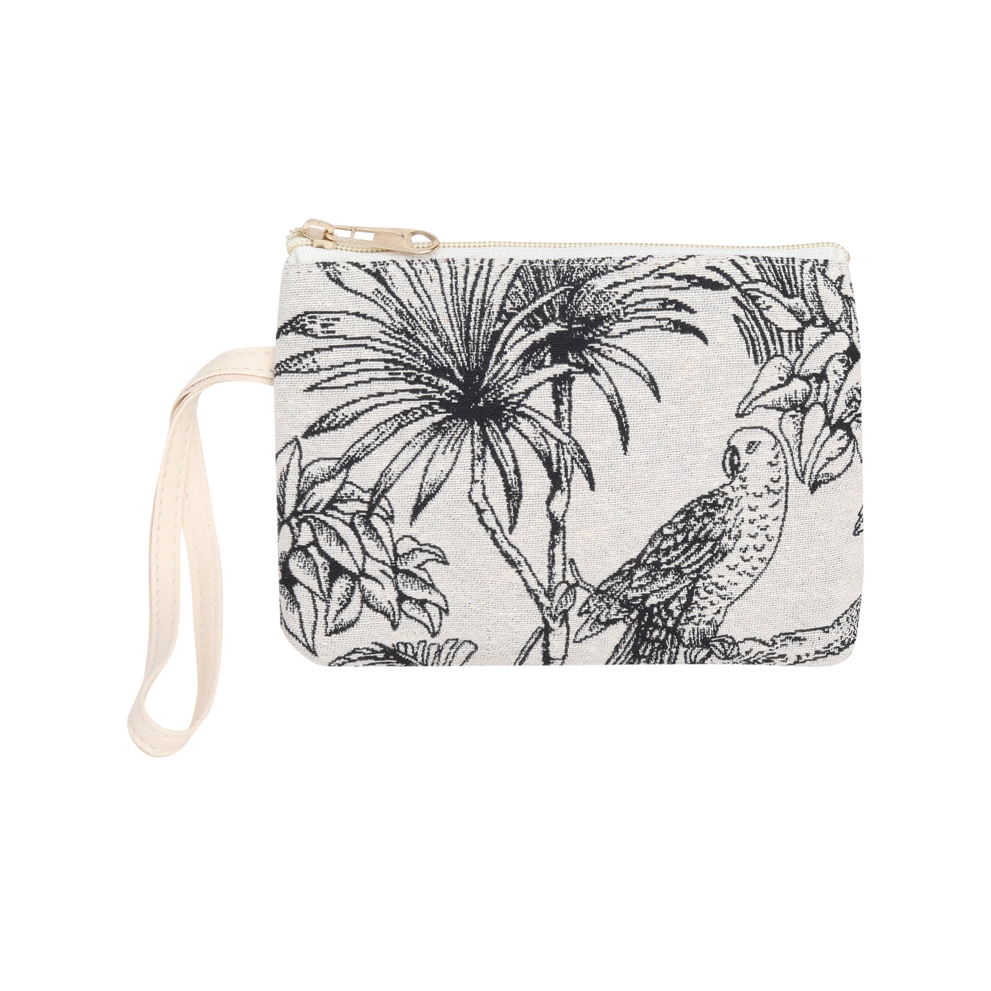 Jacquard embroidery luxury fashion tote bag with utility pouch