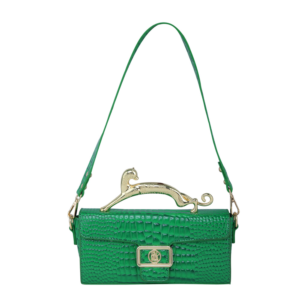 Crocodile Print Luxury Handbag