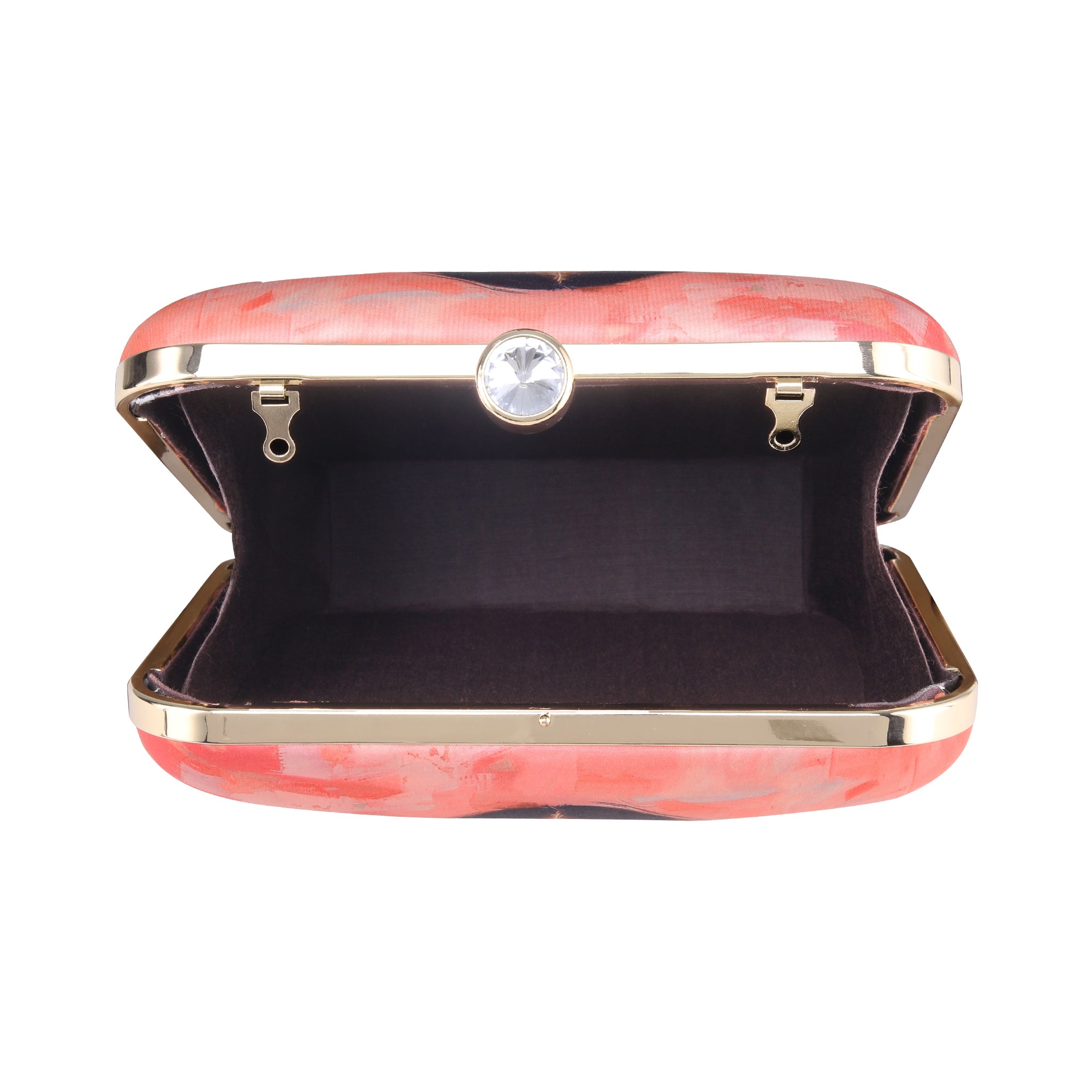Brown Girl Printed Clutch