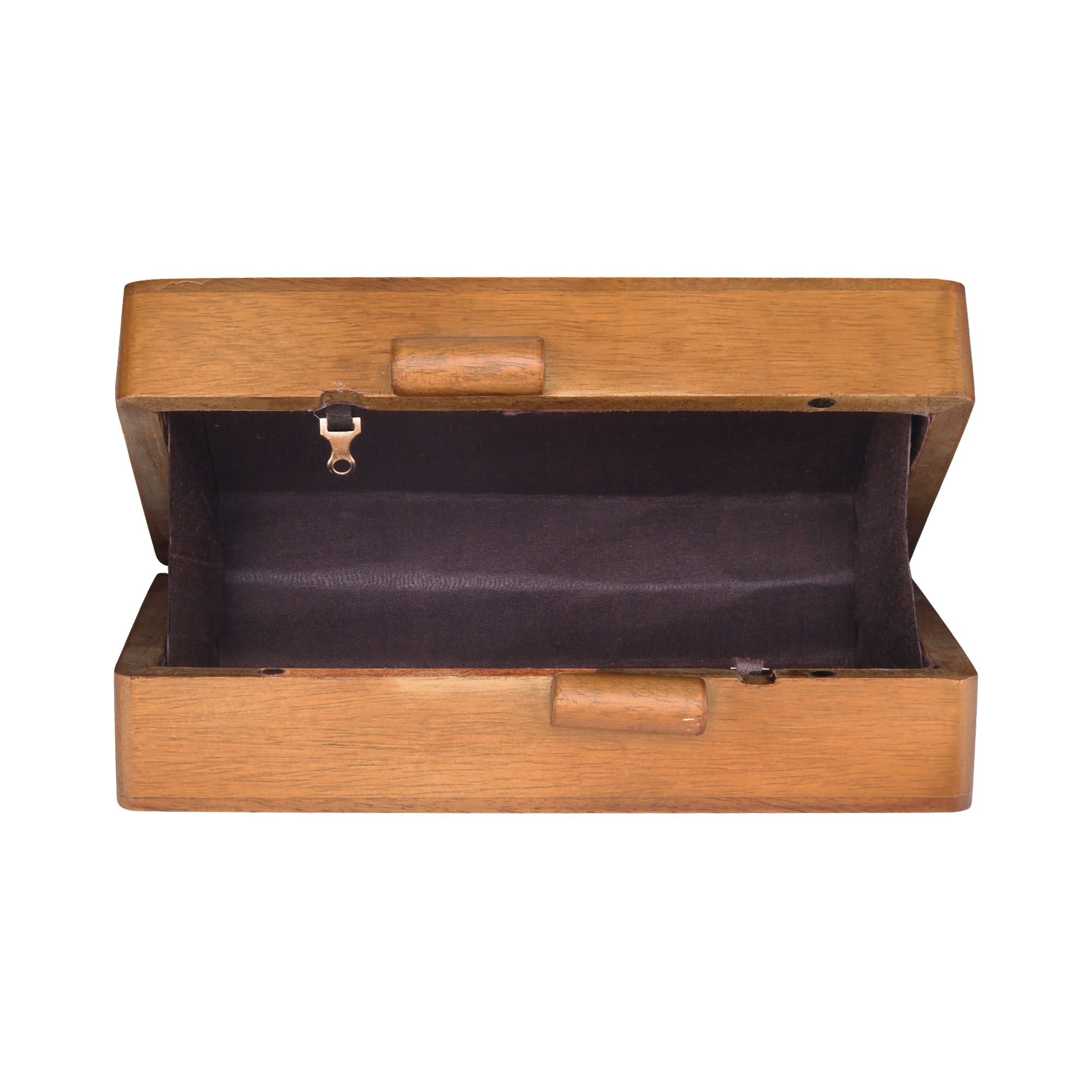 Floral Wooden Clutch