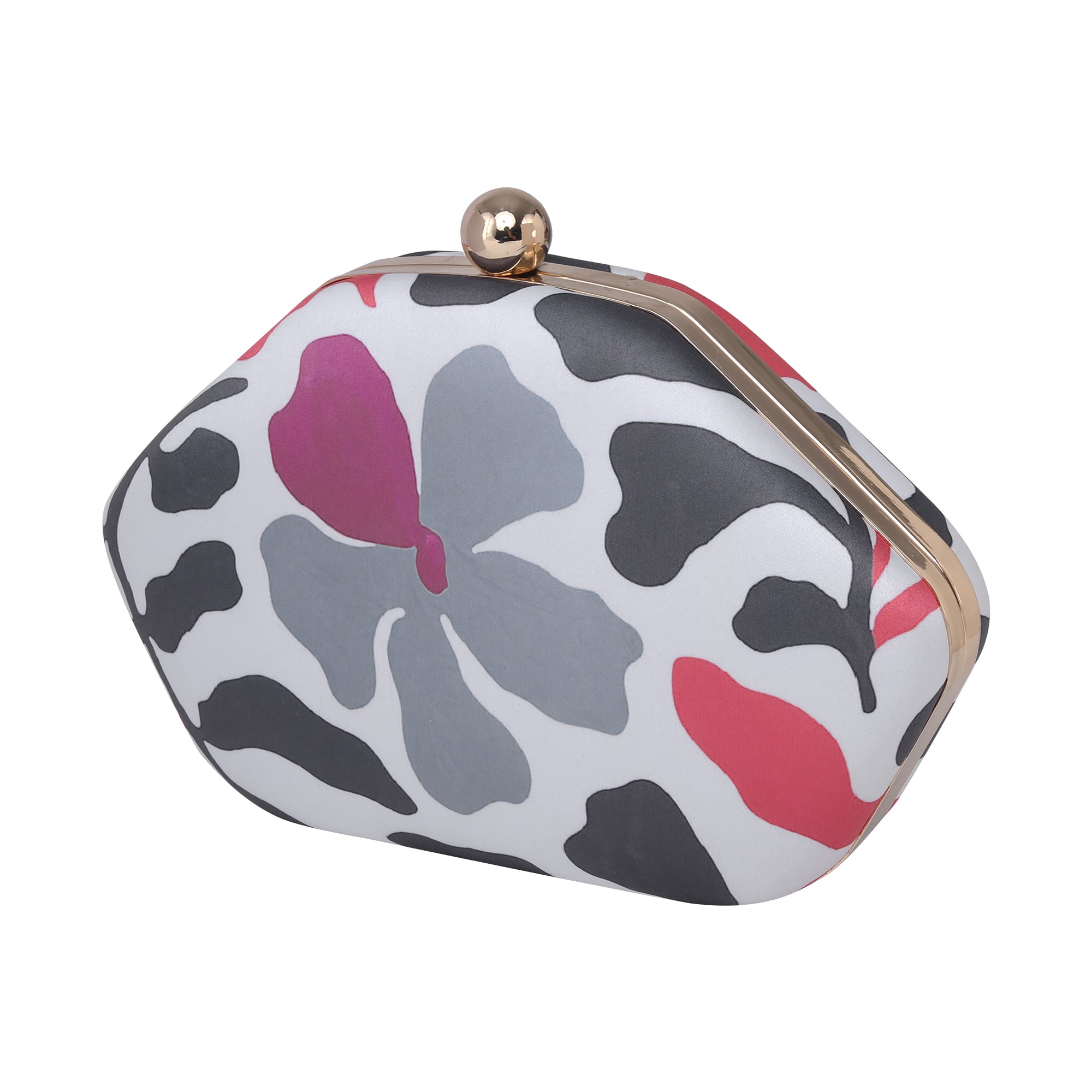 Floral Printed Clutch